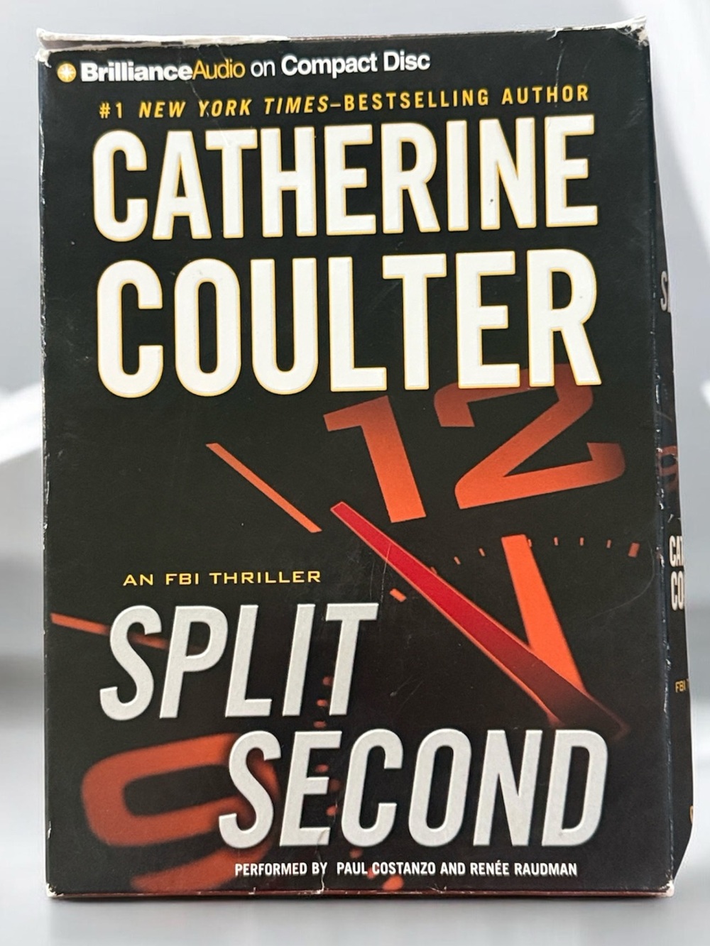 “Split Second” Abridged Audiobook by Catherine Coulter